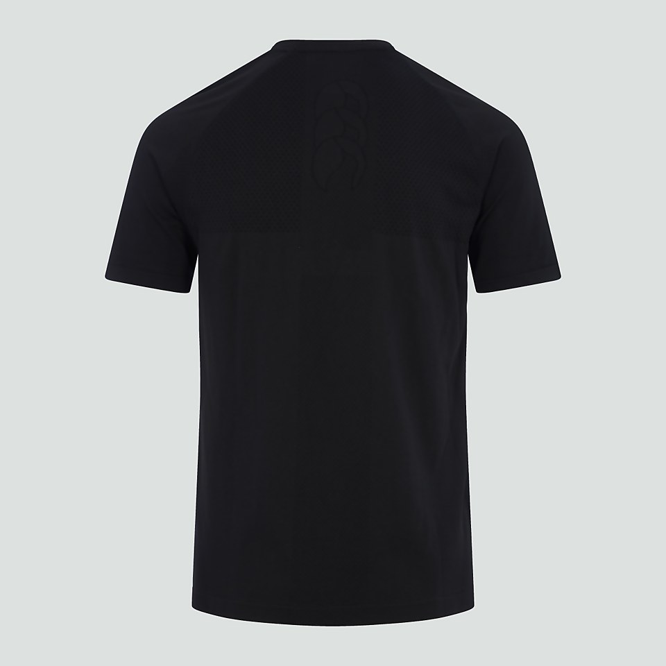 MENS SEAMLESS TEE BLACK/GREY