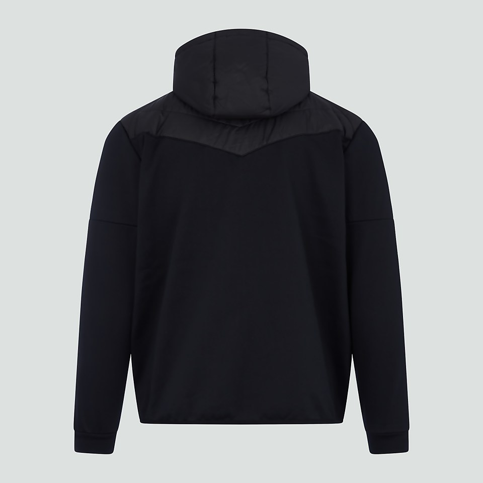 MENS HYBRID JACKET BLACK/GREY