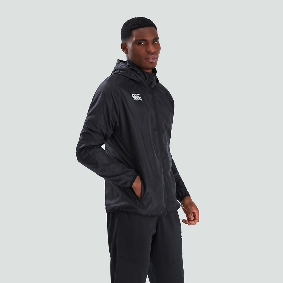 MENS LIGHTWEIGHT RAIN JACKET BLACK