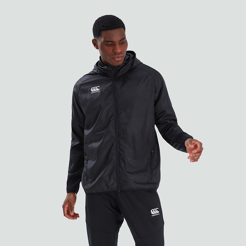 MENS LIGHTWEIGHT RAIN JACKET BLACK