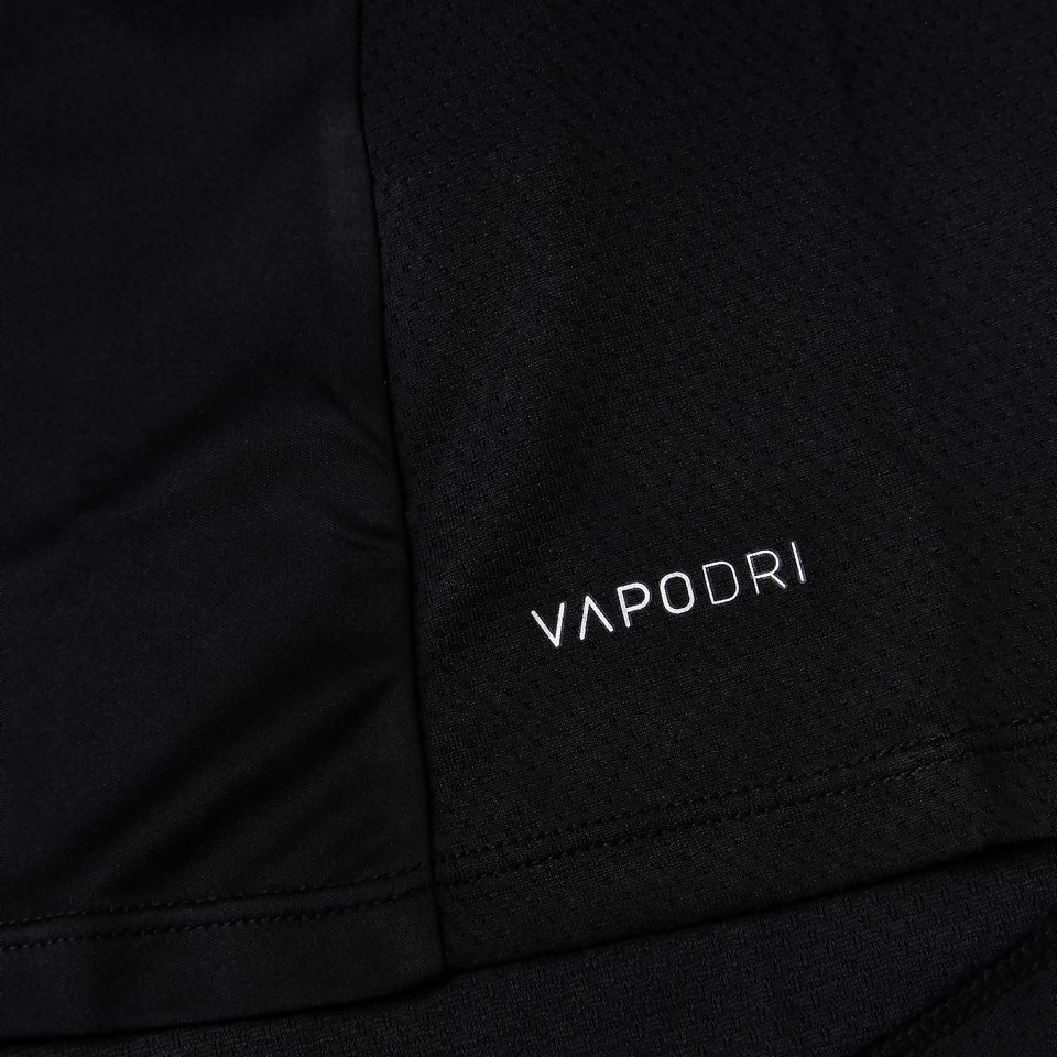 WOMENS VAPODRI SUPER LIGHT TEE BLACK/GREY