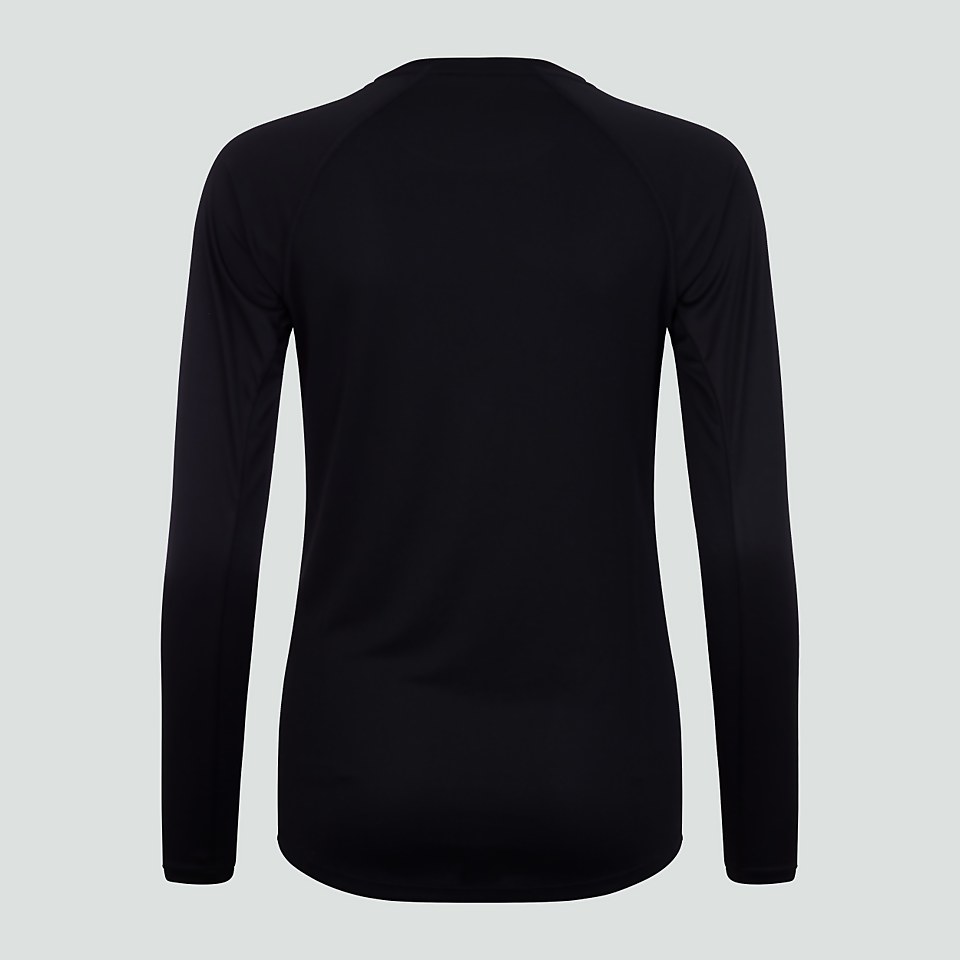WOMENS VAPODRI SUPER LIGHT TEE BLACK/GREY
