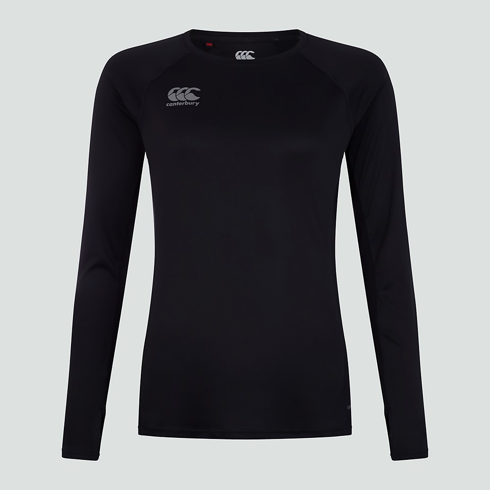 WOMENS VAPODRI SUPER LIGHT TEE BLACK/GREY