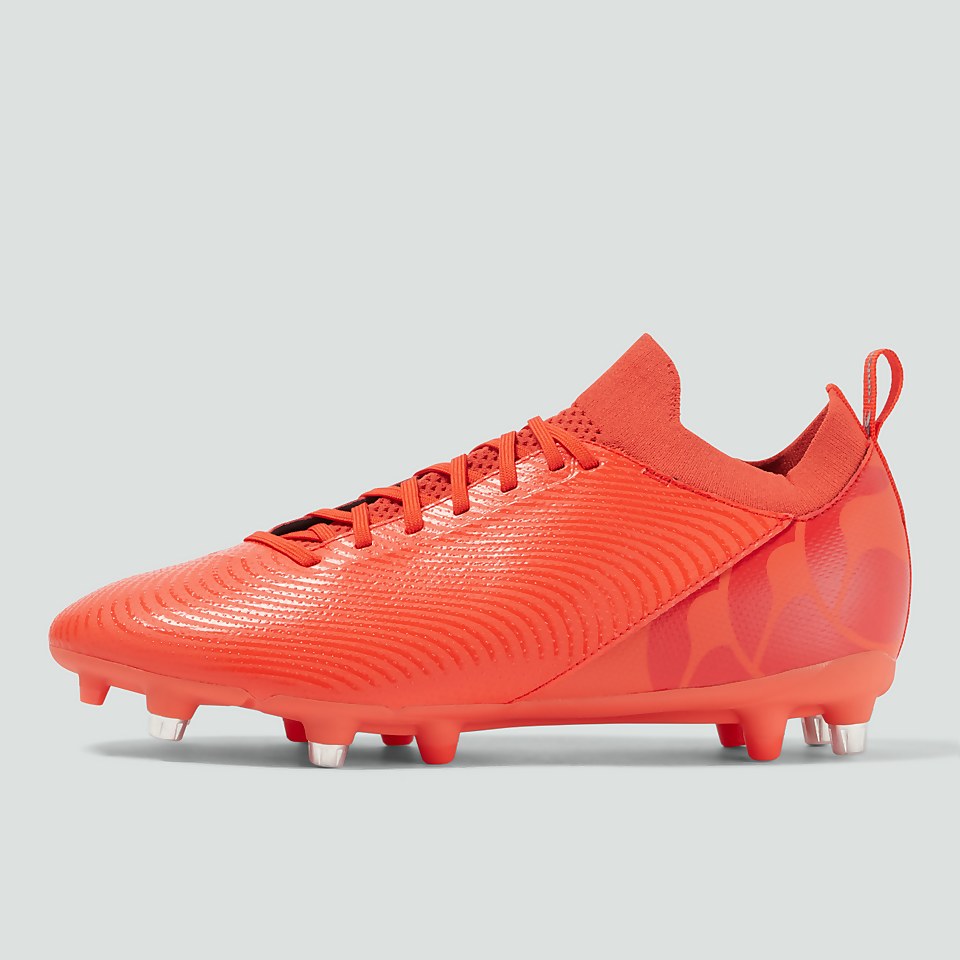 ADULT UNISEX SPEED PRO SOFT GROUND BOOTS ORANGE/GREY