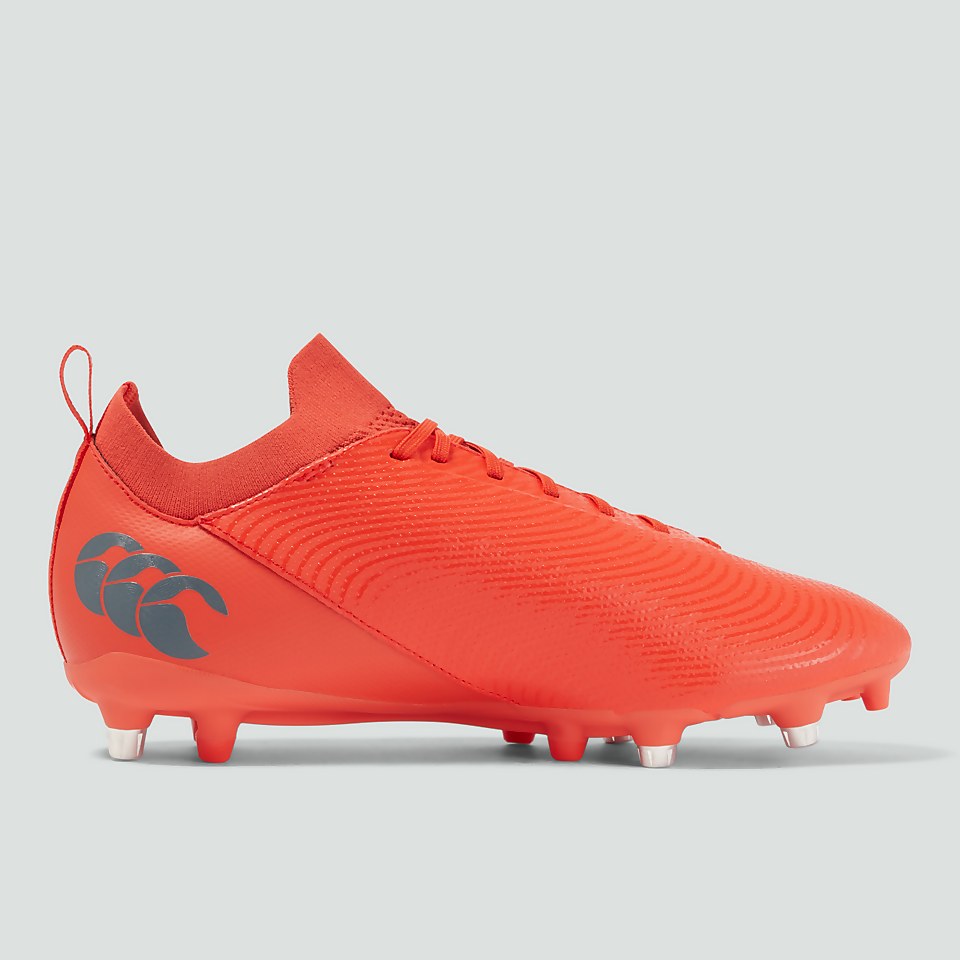 ADULT UNISEX SPEED PRO SOFT GROUND BOOTS ORANGE/GREY