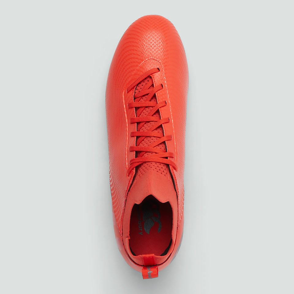 ADULT UNISEX SPEED PRO SOFT GROUND BOOTS ORANGE/GREY