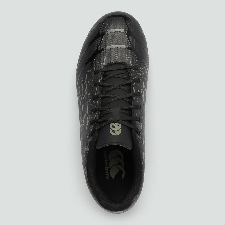 JUNIOR UNISEX PHOENIX TEAM SOFT GROUND BOOTS BLACK/GREY