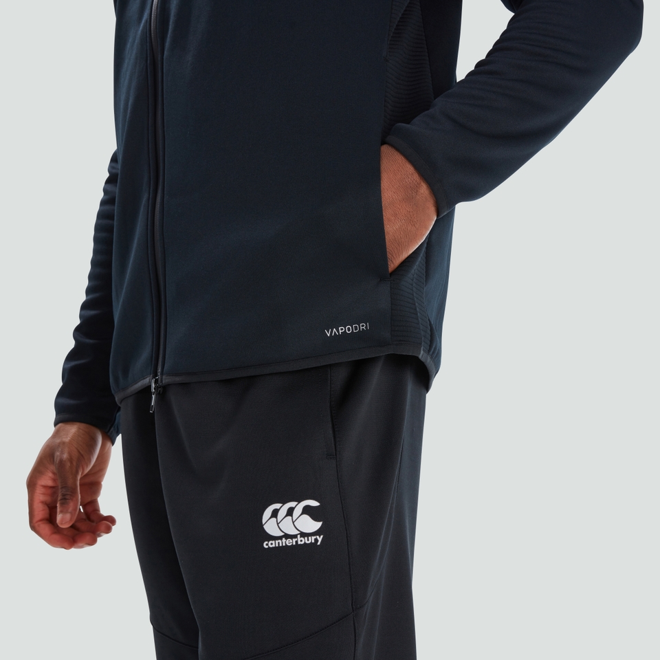 CANTERBURY TECH HOODY V2 AM BLK/GRY