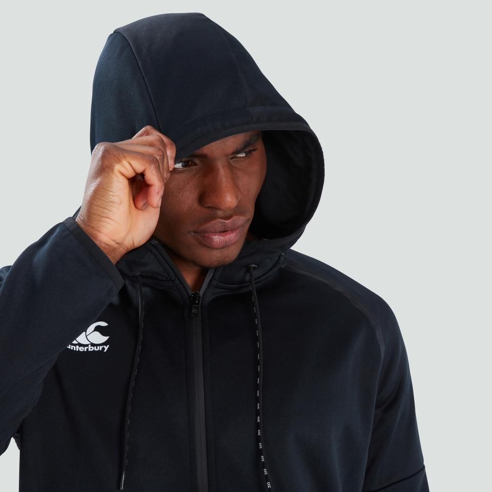 CANTERBURY TECH HOODY V2 AM BLK/GRY
