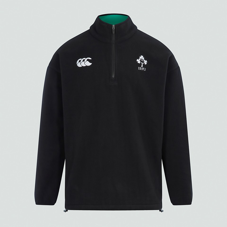 ADULT UNISEX IRELAND RETRO FLEECE BLACK/GREEN