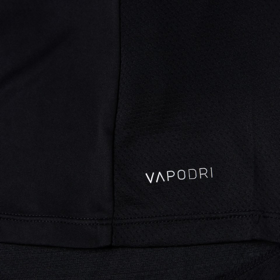 WOMENS VAPODRI SUPER LIGHT TEE BLACK/GREY