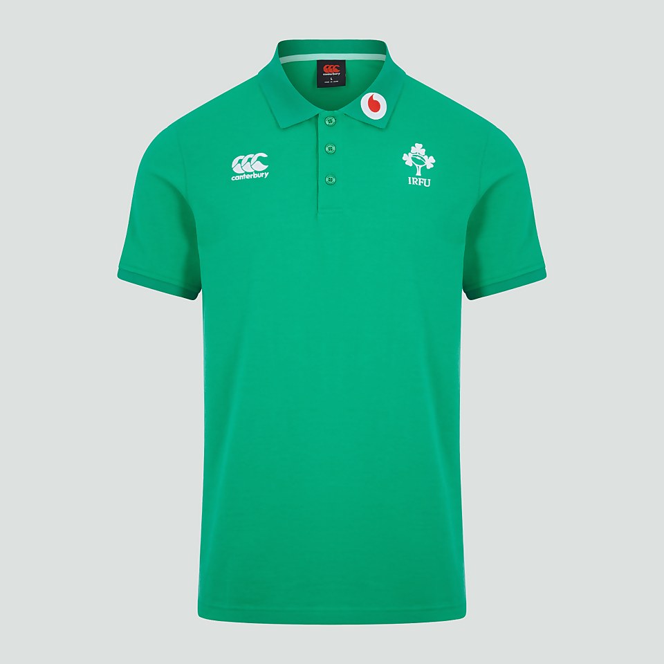 MENS IRELAND TEAM POLO SHIRT GREEN