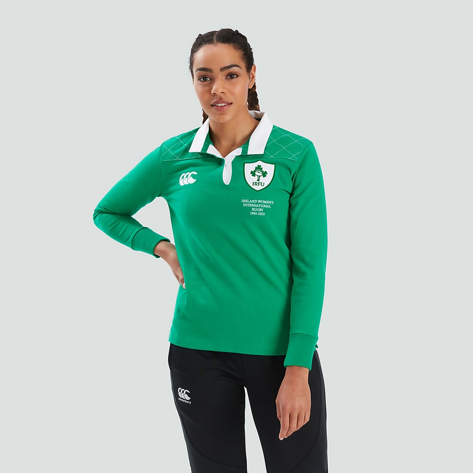 WOMENS IRELAND HERITAGE JERSEY GREEN Canterbury