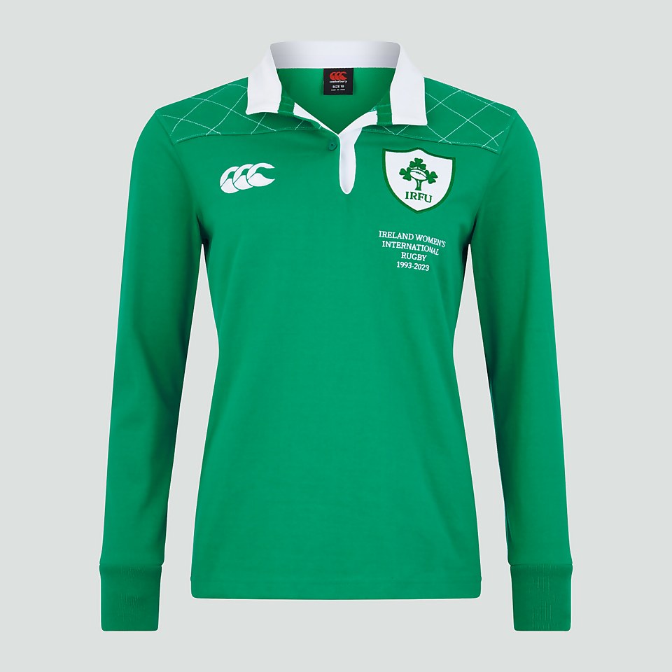 WOMENS IRELAND HERITAGE JERSEY GREEN