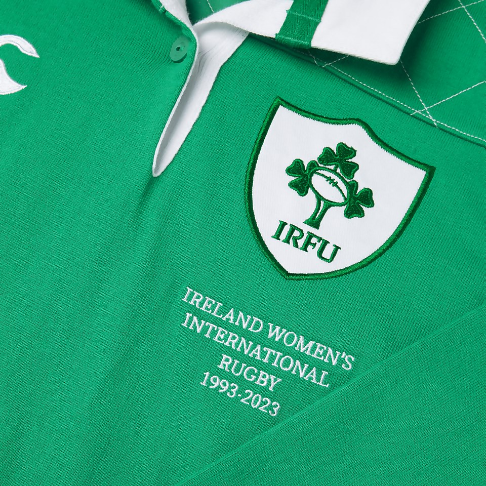 WOMENS IRELAND HERITAGE JERSEY GREEN