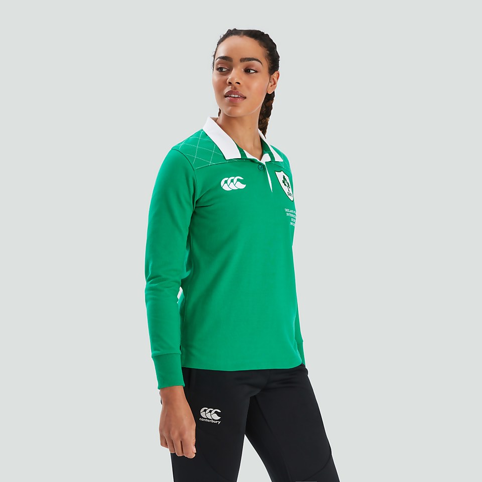 WOMENS IRELAND HERITAGE JERSEY GREEN