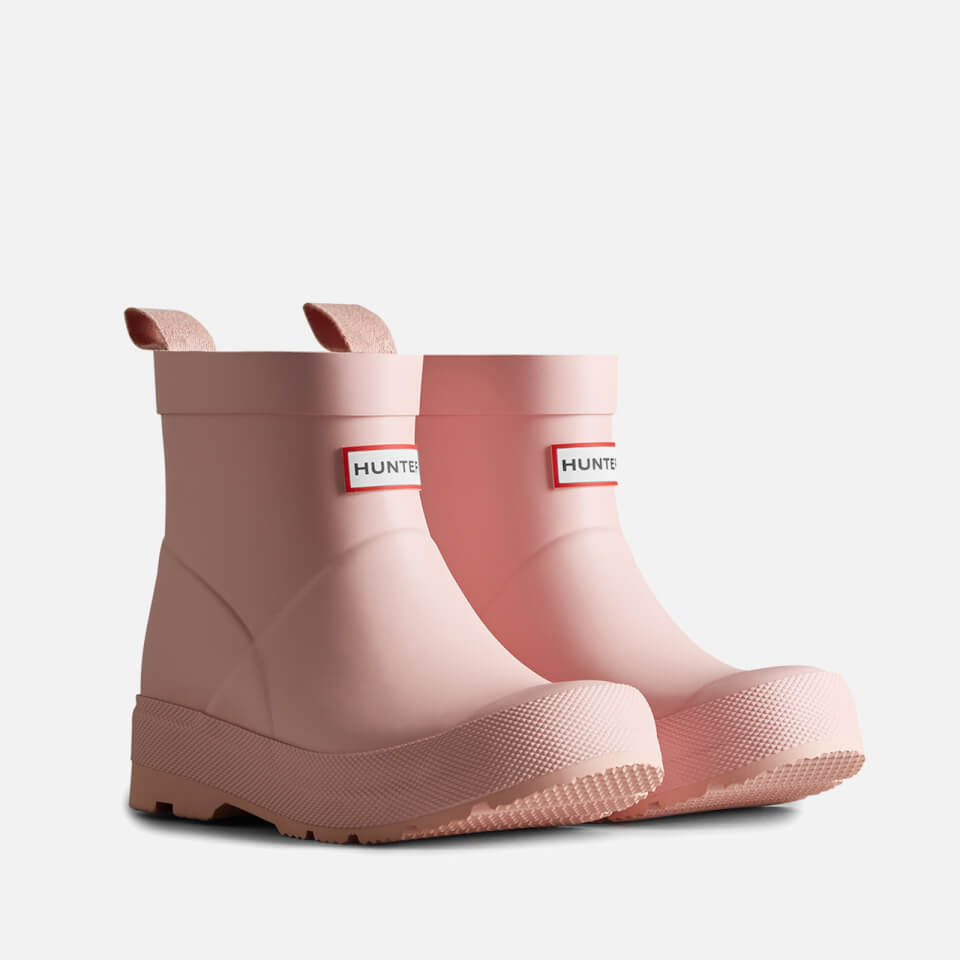 Light pink hunter boots shop