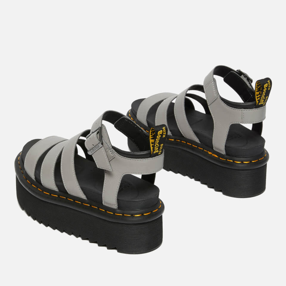 Dr. Martens Blaire Leather Flatform Sandals | Worldwide Delivery