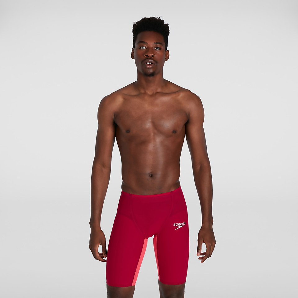 Men's Fastskin LZR Pure Valor High Waisted Jammer Red