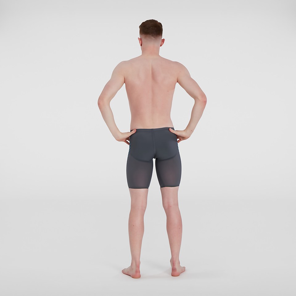 Men's Fastskin LZR Pure Valor Jammer Grey/Blue