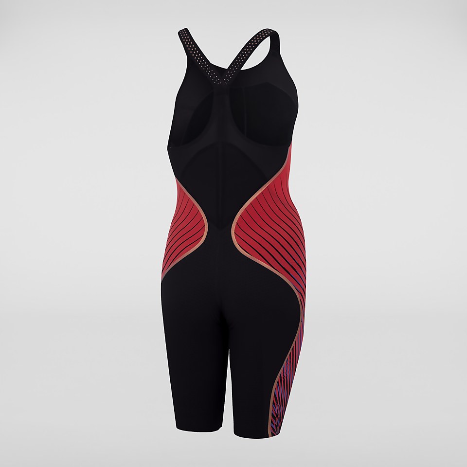 Women's Fastskin LZR Pure Intent Closedback Kneeskin Black/Red