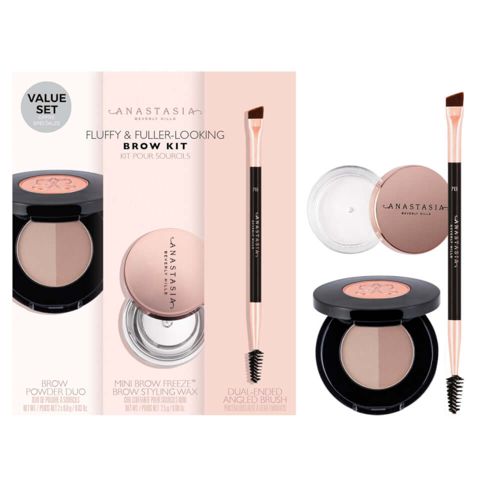 Anastasia Beverly Hills Fluffy and Fuller Looking Brow Kit (Various Shades)