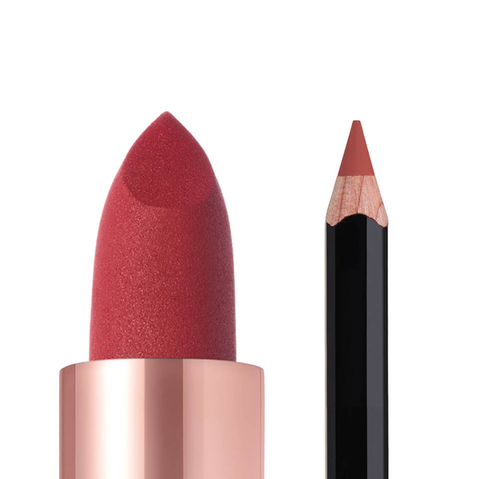 Anastasia Beverly Hills Fuller Looking and Sculpted Lip Duo Kit - Sugar Plum Matte Lipstick and Raisin Lip Liner