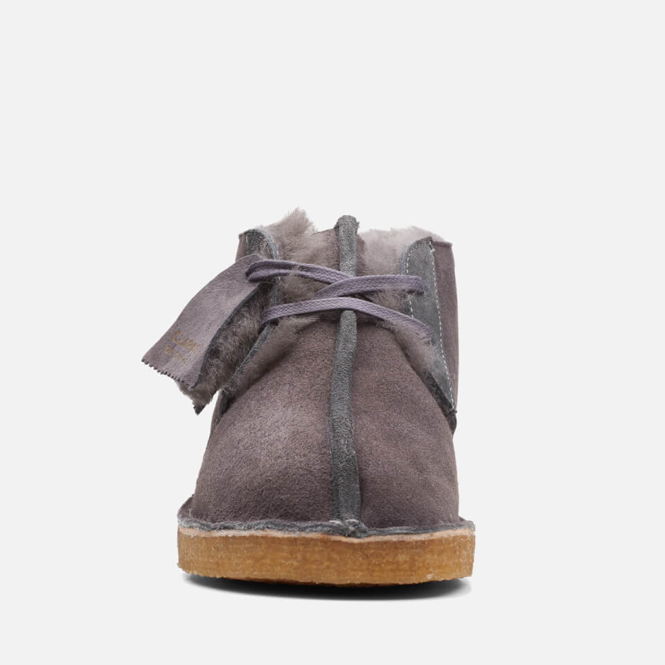 Clarks Originals Desert Trek Hi Shearling Boots Coggles