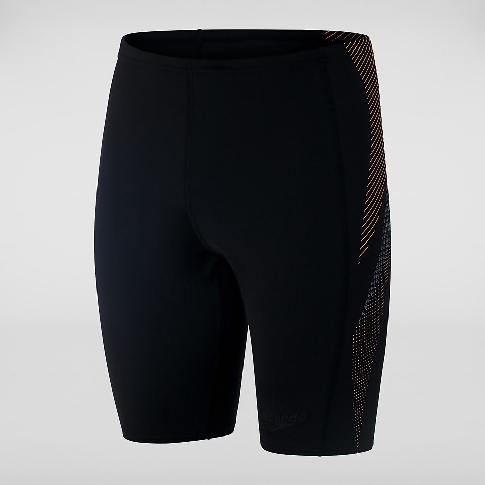 Men's Tech Panel Jammer Black/Orange