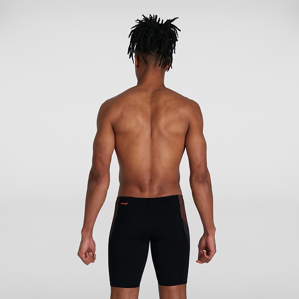 Men's Tech Panel Jammer Black/Orange