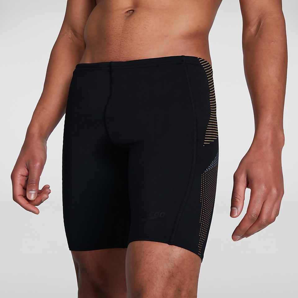 Men's Tech Panel Jammer Black/Orange