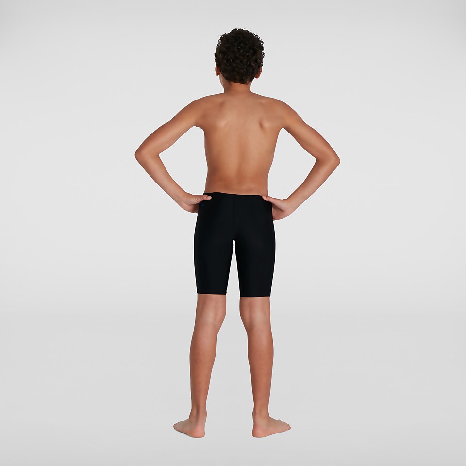 Boys' Plastisol Placement Jammer Black/Orange