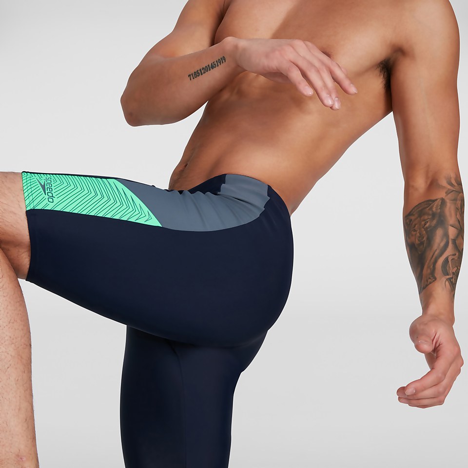 Dive Schwimmhose Blau/Grün für Herren