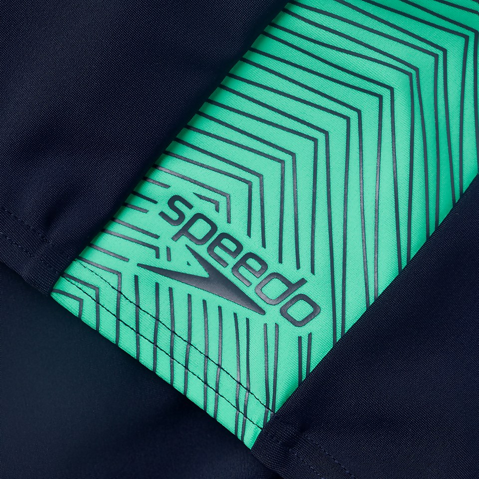 Dive Schwimmhose Blau/Grün für Herren