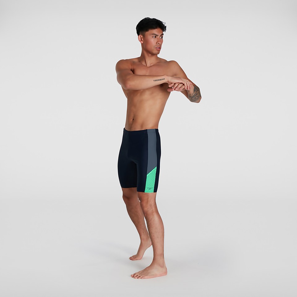 Dive Schwimmhose Blau/Grün für Herren
