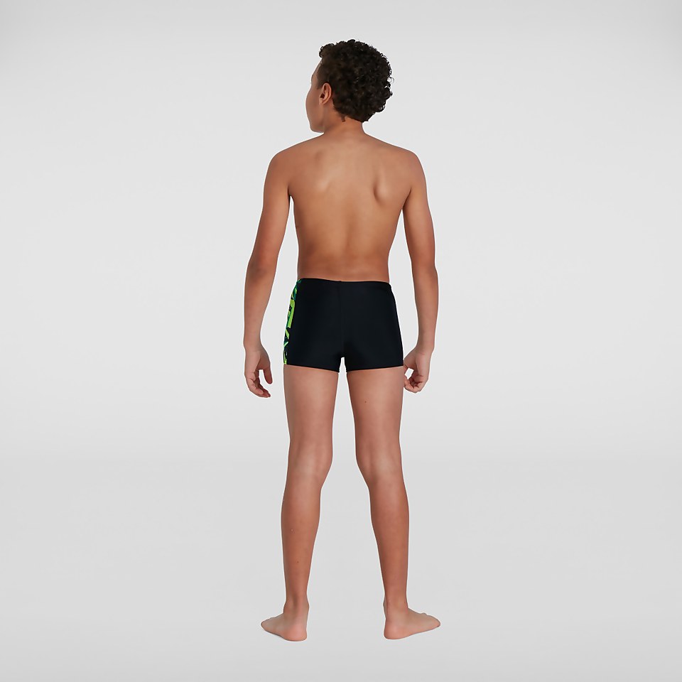 Boxer de bain Garçon Hyper Boom Panel bleu/vert