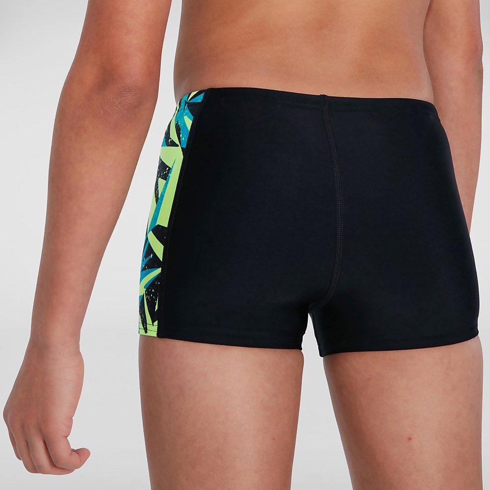 Boxer de bain Garçon Hyper Boom Panel bleu/vert