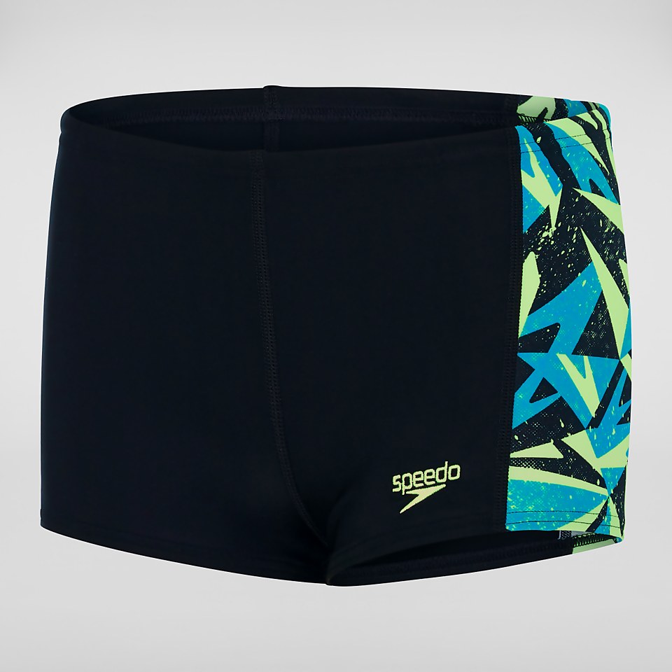 Boxer de bain Garçon Hyper Boom Panel bleu/vert