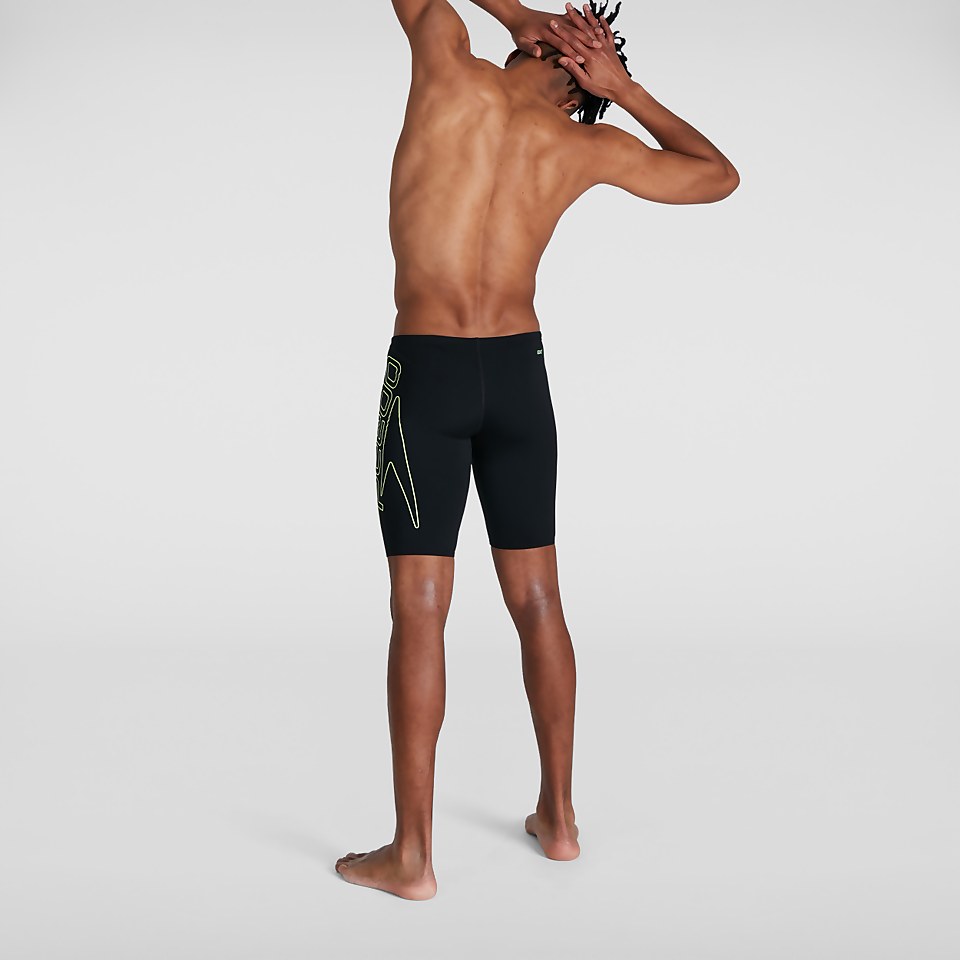 Men's Boom Logo Placement Jammer Black/Green