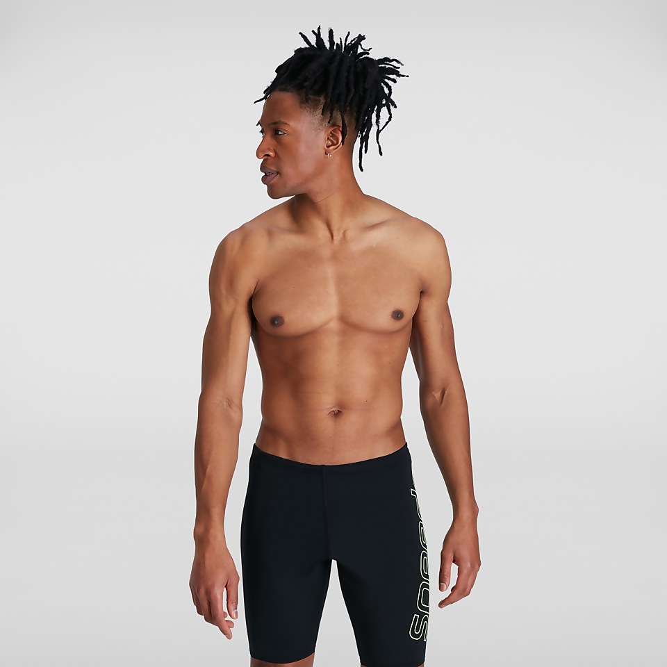 Men's Boom Logo Placement Jammer Black/Green
