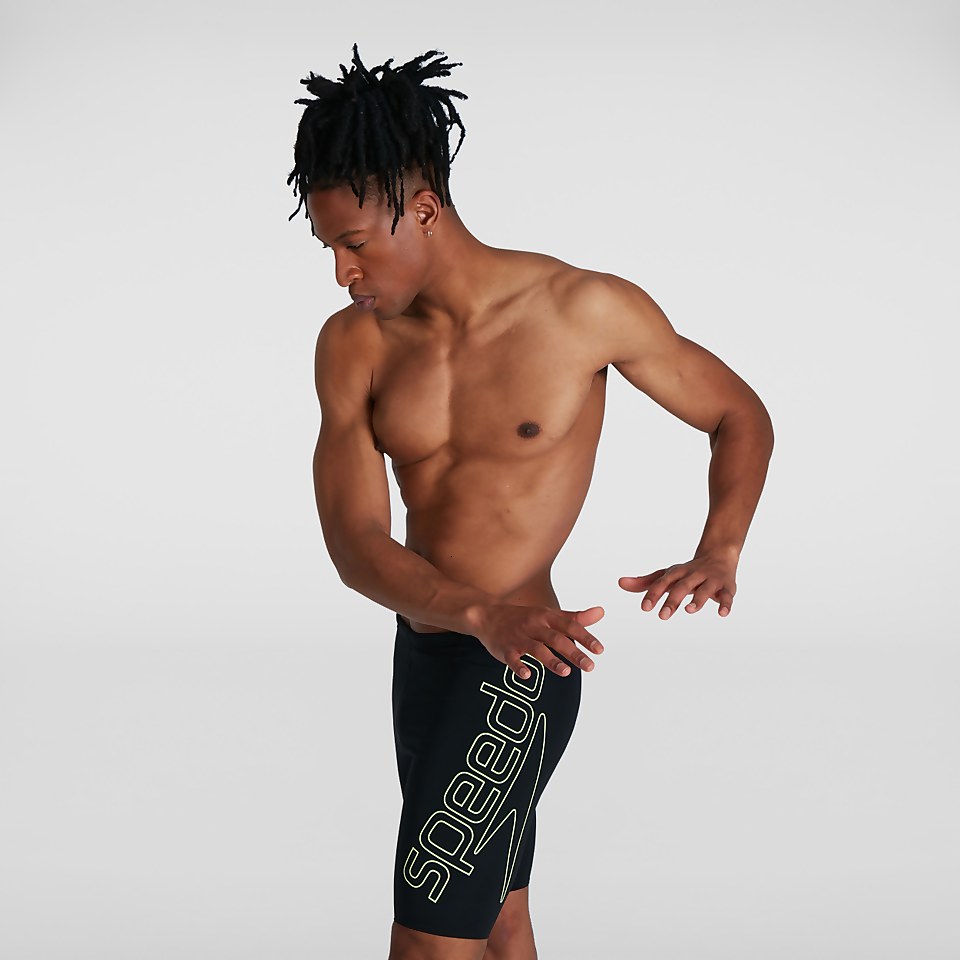Men's Boom Logo Placement Jammer Black/Green