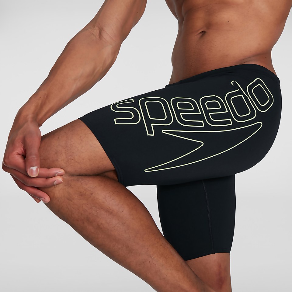 Men's Boom Logo Placement Jammer Black/Green