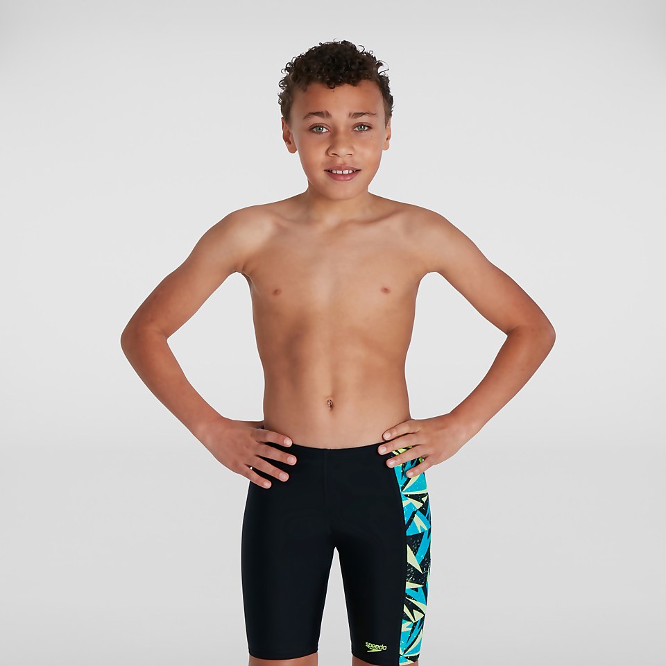 Boys' Hyper Boom Panel Jammer Blue/Green