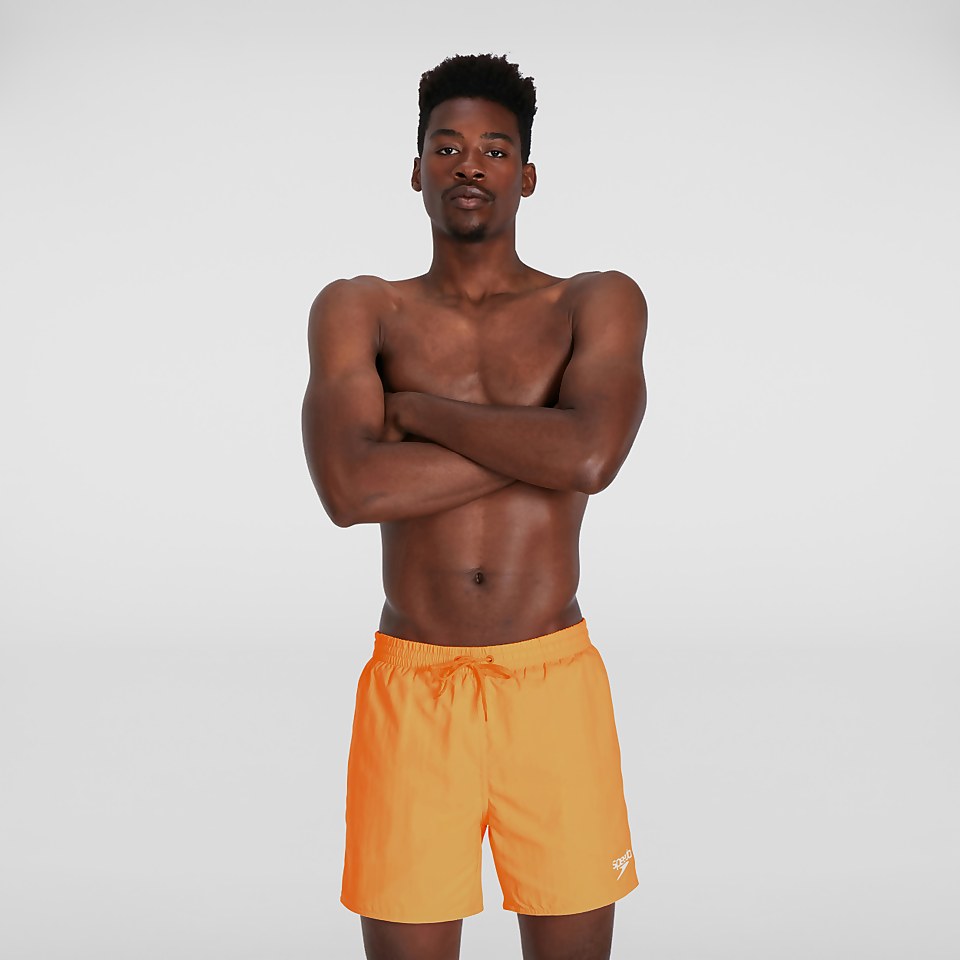 Essentials 16" Badeshorts Orange für Herren