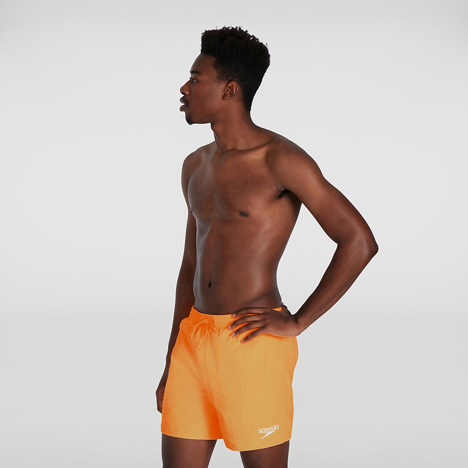 Essentials 16" Badeshorts Orange für Herren