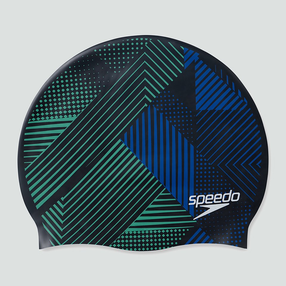 Bonnet Adulte Moulded Silicone réversible noir/bleu