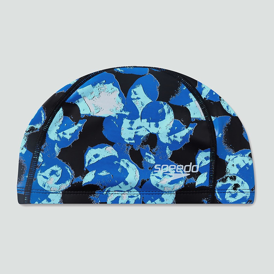 Bonnet Junior Printed Pace noir/bleu