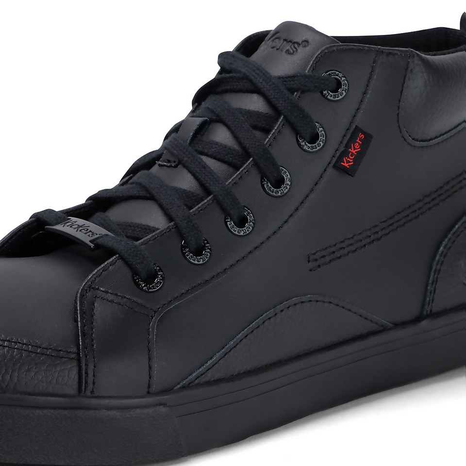 Adult Mens Tovni Hi Mix Leather Black