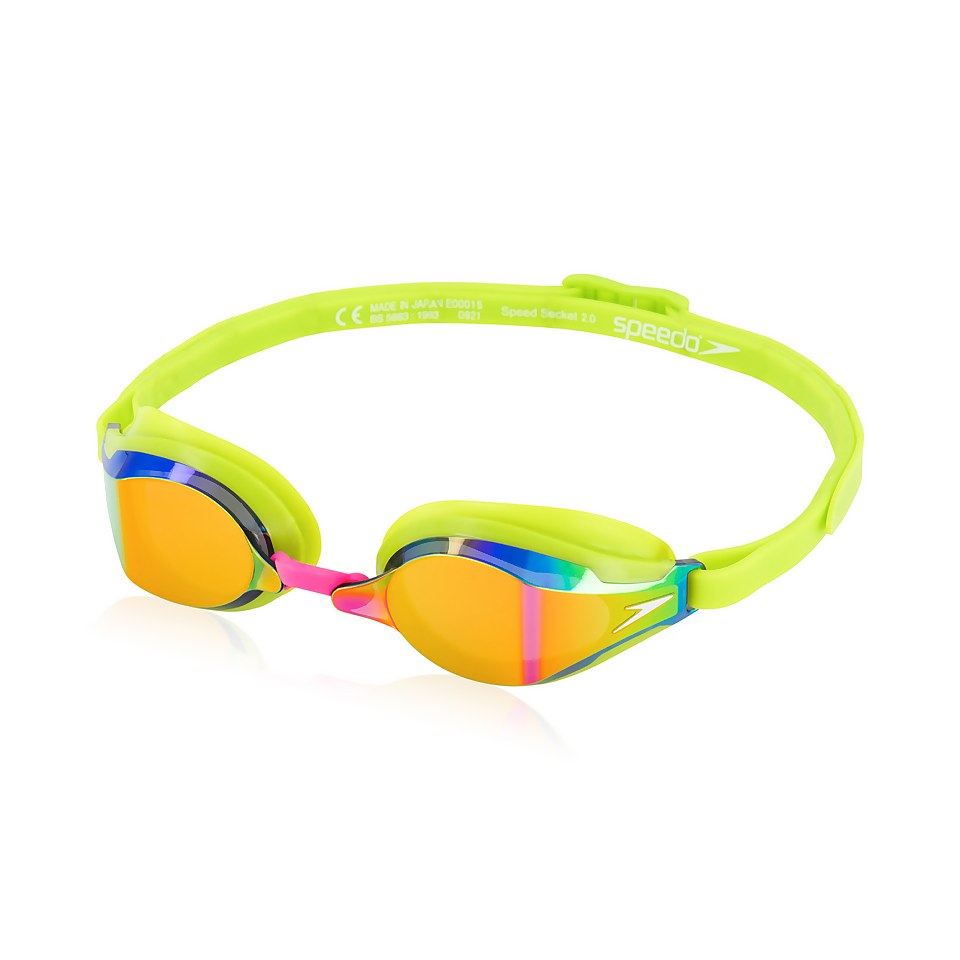 Speed Socket Mirrored Goggles Yellow