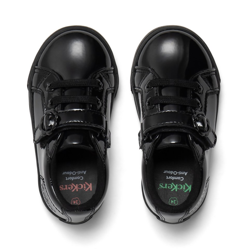 Infant Girls Tovni Lo Bloom Patent Leather Black